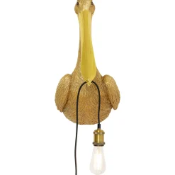 Applique Animal Spoonbill Dore 29X62Cm