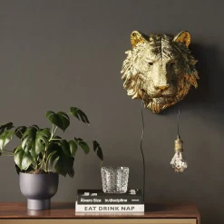 Applique Animal Tiger Head 34Cm