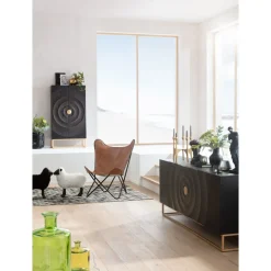 Armoire Madeira Fonce 76X140Cm