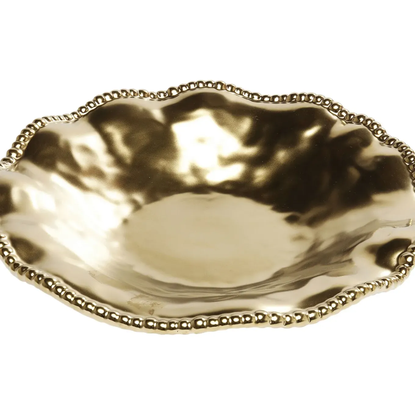 Assiette Bell Dore O36Cm