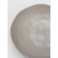 Assiette Creuse Organic Gris O21Cm