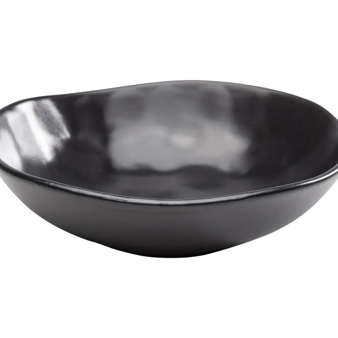 Assiette Creuse Organic Noire O22Cm