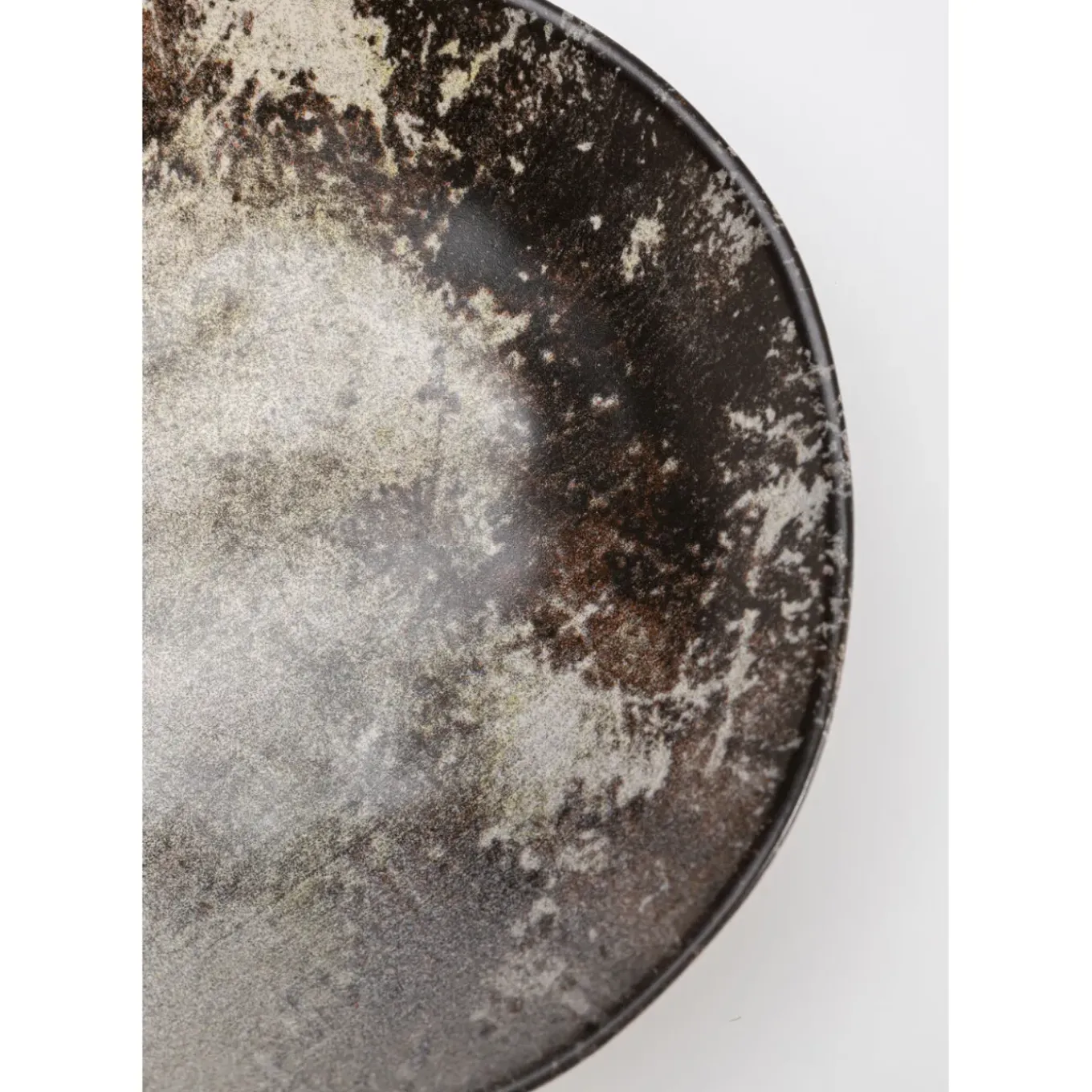 Assiette Creuse Savannah Marron/Gris O20