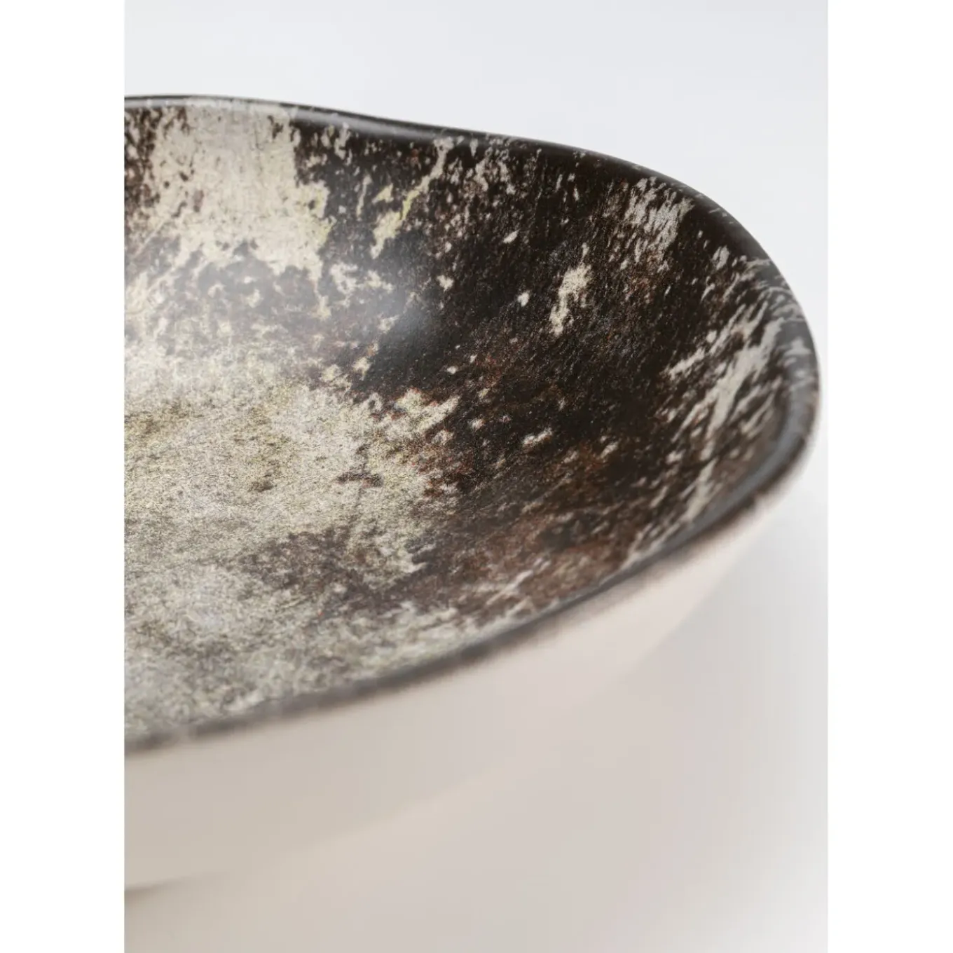 Assiette Creuse Savannah Marron/Gris O20
