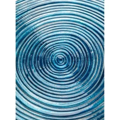 Assiette Décorative Melia Bleu Fonce O46Cm