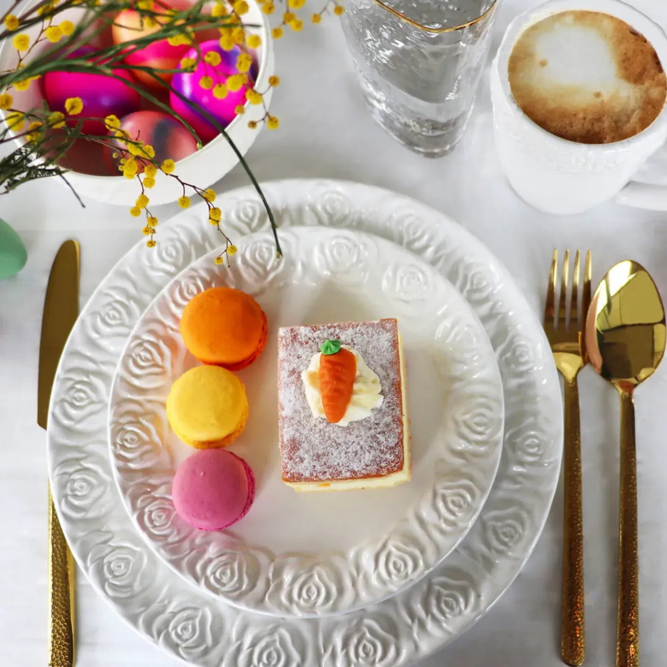 Assiette De Presentation Rosa O35