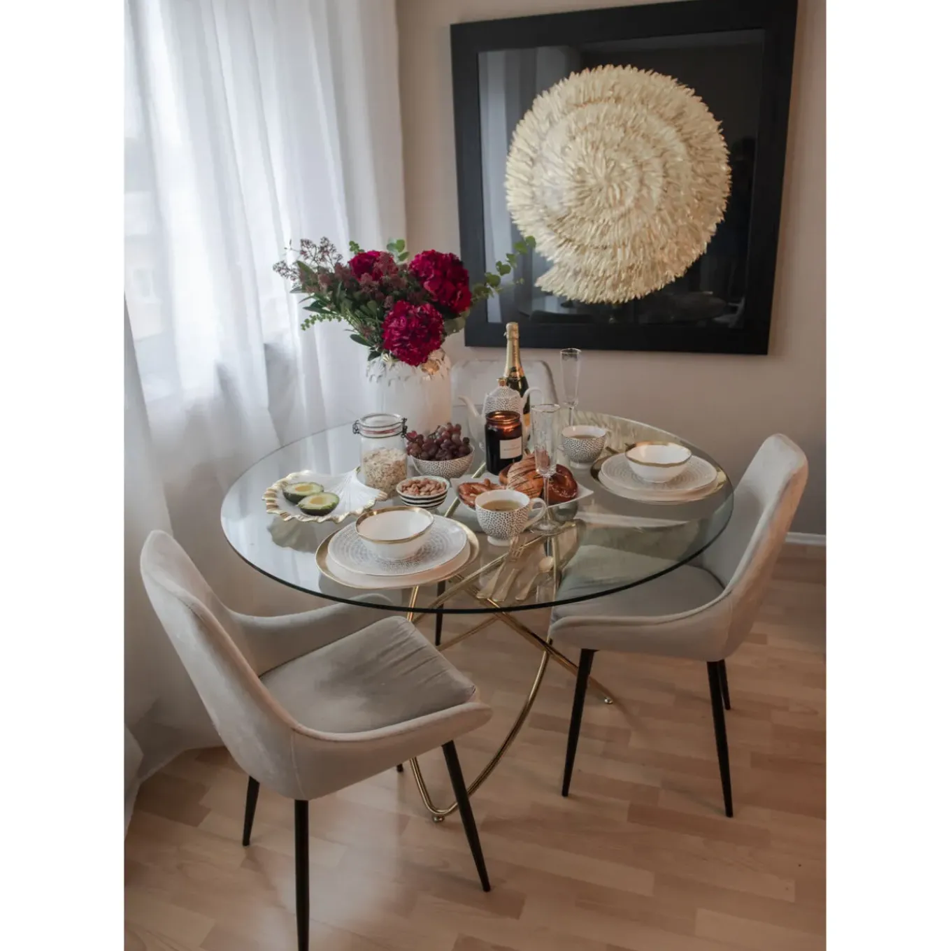 Assiette De Presentation Bell O38Cm