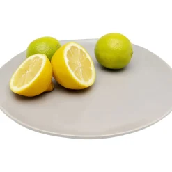 Assiette Organic Gris O26Cm