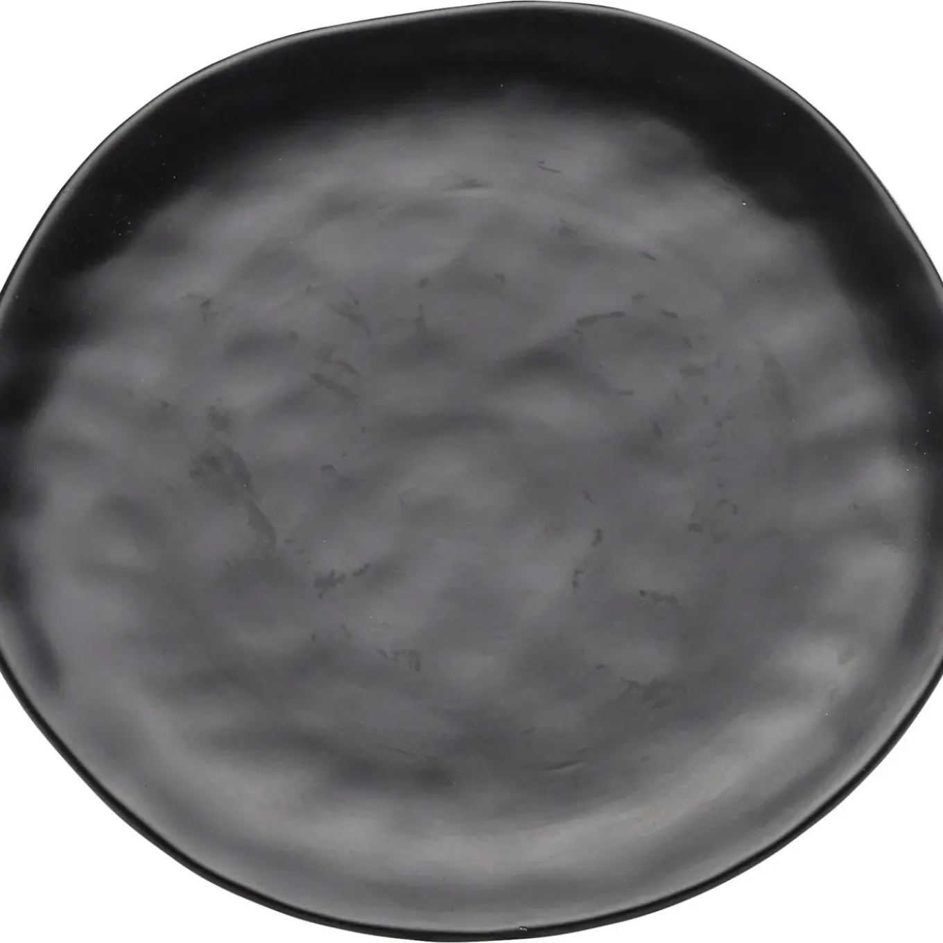 Assiette Organic Noire O26Cm