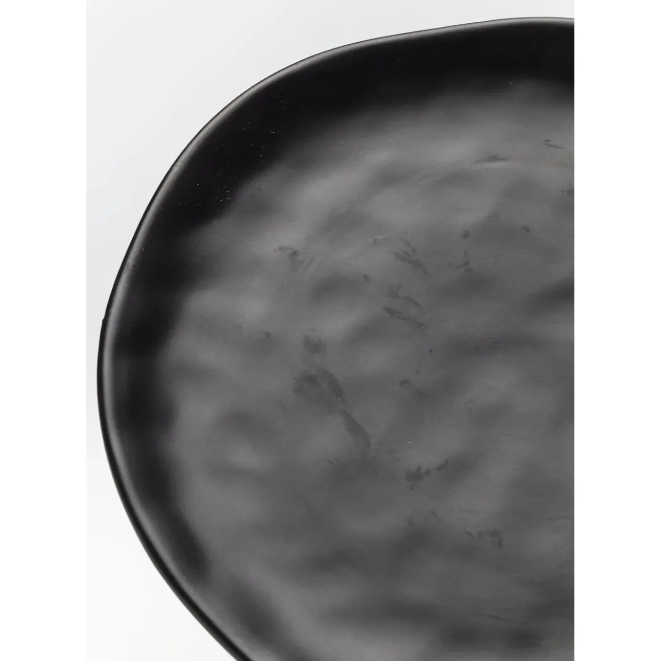 Assiette Organic Noire O26Cm
