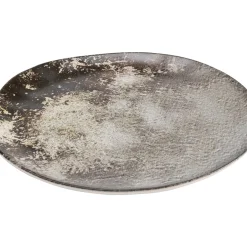 Assiette Savannah Marron/Gris O20