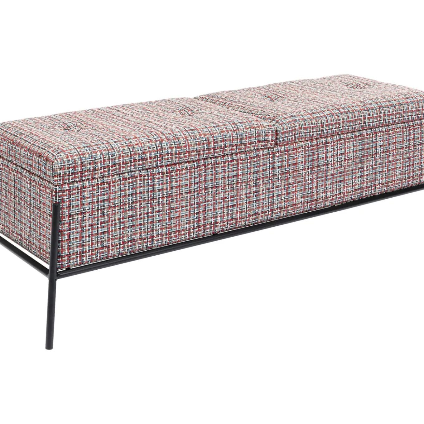 Banquette Buttons Storage Colore