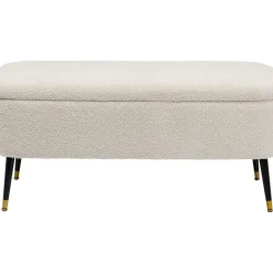 Banquette Coffre Rico Blanc