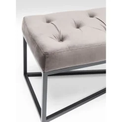 Banquette Crossover Gris Noir 150X40Cm