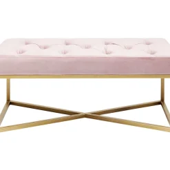Banquette Crossover Rose Laiton 90X40Cm