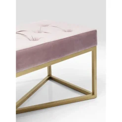 Banquette Crossover Rose Laiton 90X40Cm