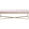 Banquette Crossover Rose Laiton 150X40Cm