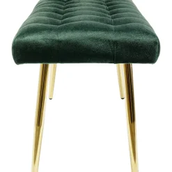 Banquette Dallas Velours Vert 110Cm