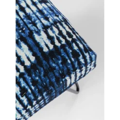 Banquette Desna Patchwork Bleu 80Cm