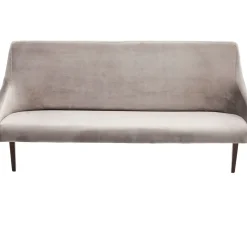 Banquette Mode Sans Acc. Velours Gris