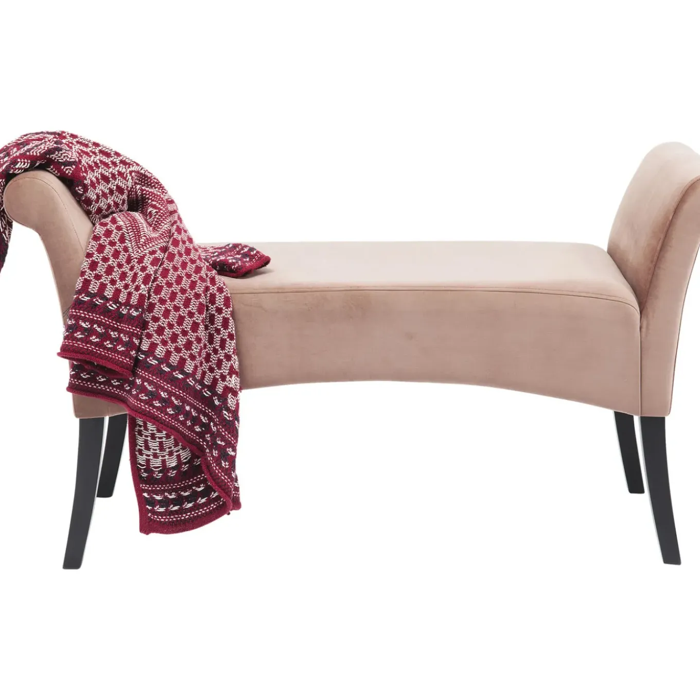 Banquette Motley Velvet Rose