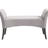 Banquette Motley Velvet Silvergrey