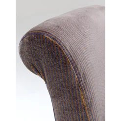 Banquette Motley Verlours Marron