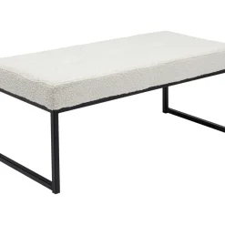 Banquette Smart Boucle Creme Noir 90Cm