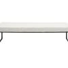 Banquette Smart Boucle Creme Noir 150Cm