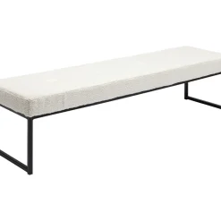 Banquette Smart Boucle Creme Noir 150Cm
