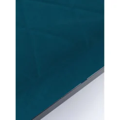 Banquette Smart Velours Petrole Noir 150Cm