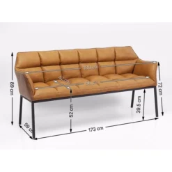 Banquette Thinktank Marron