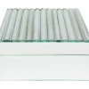 Boite Elegant Argente 16X8Cm