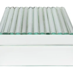 Boite Elegant Argente 16X8Cm