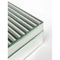 Boite Elegant Argente 16X8Cm