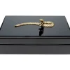 Boite Snake Bite Noir 28X7Cm