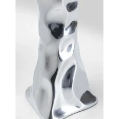 Bougeoir Jade Argente 38Cm
