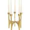 Bougeoir Stacky Dore 31Cm