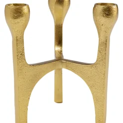 Bougeoir Stacky Dore 15Cm