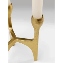 Bougeoir Stacky Dore 15Cm