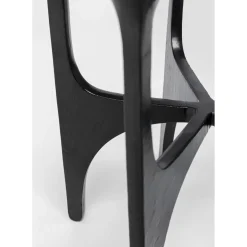 Bougeoir Stacky Noir 31Cm