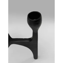 Bougeoir Stacky Noir 15Cm