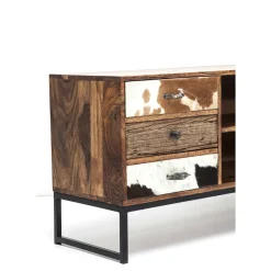 Buffet Bas Rodeo 1 Porte,3 Tiroirs