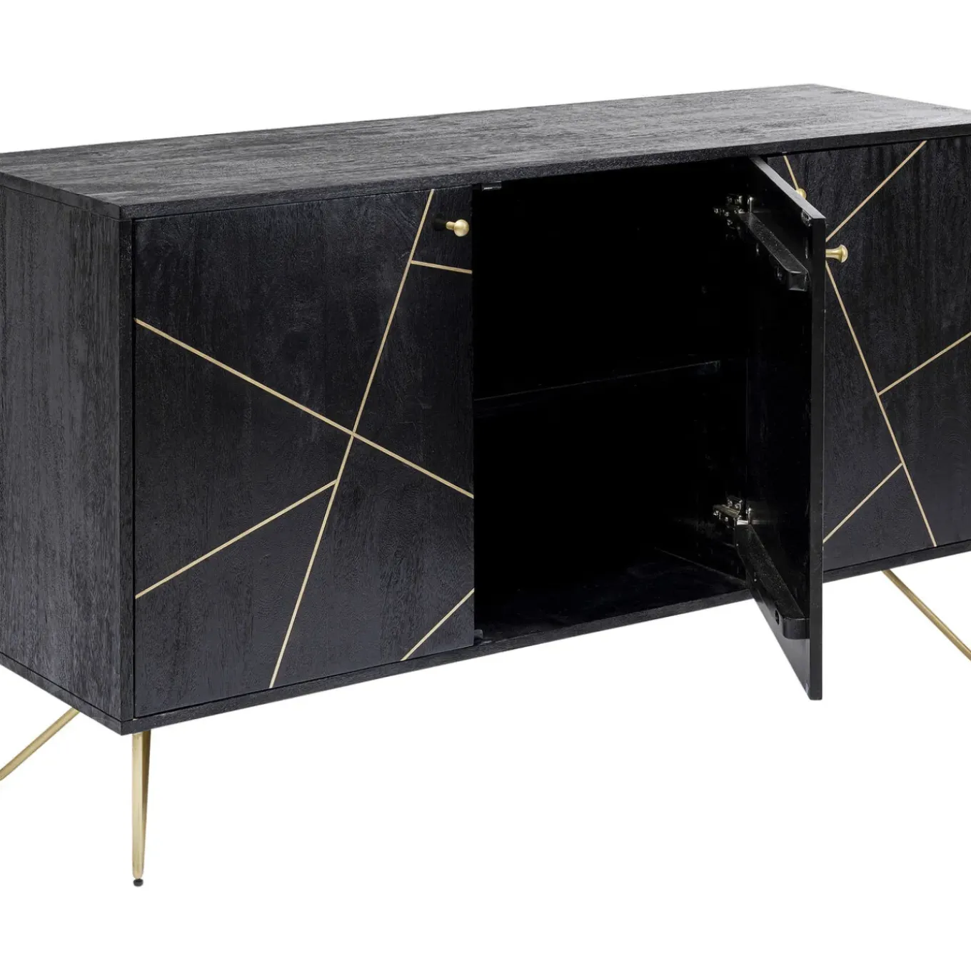 Buffet Gold Vein 3-Portes 145X82