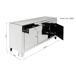 Buffet Luxury Push Gris
