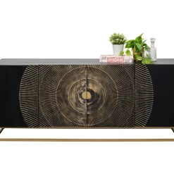 Buffet Madeira Fonce 177X75Cm