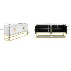 Buffet Queen 162X77Cm