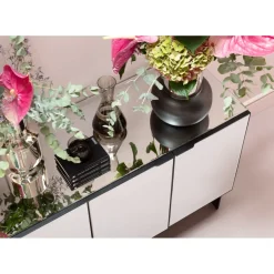 Buffet Soran Noir 160X45Cm