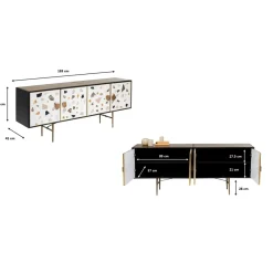 Buffet Terrazzo 183X77Cm