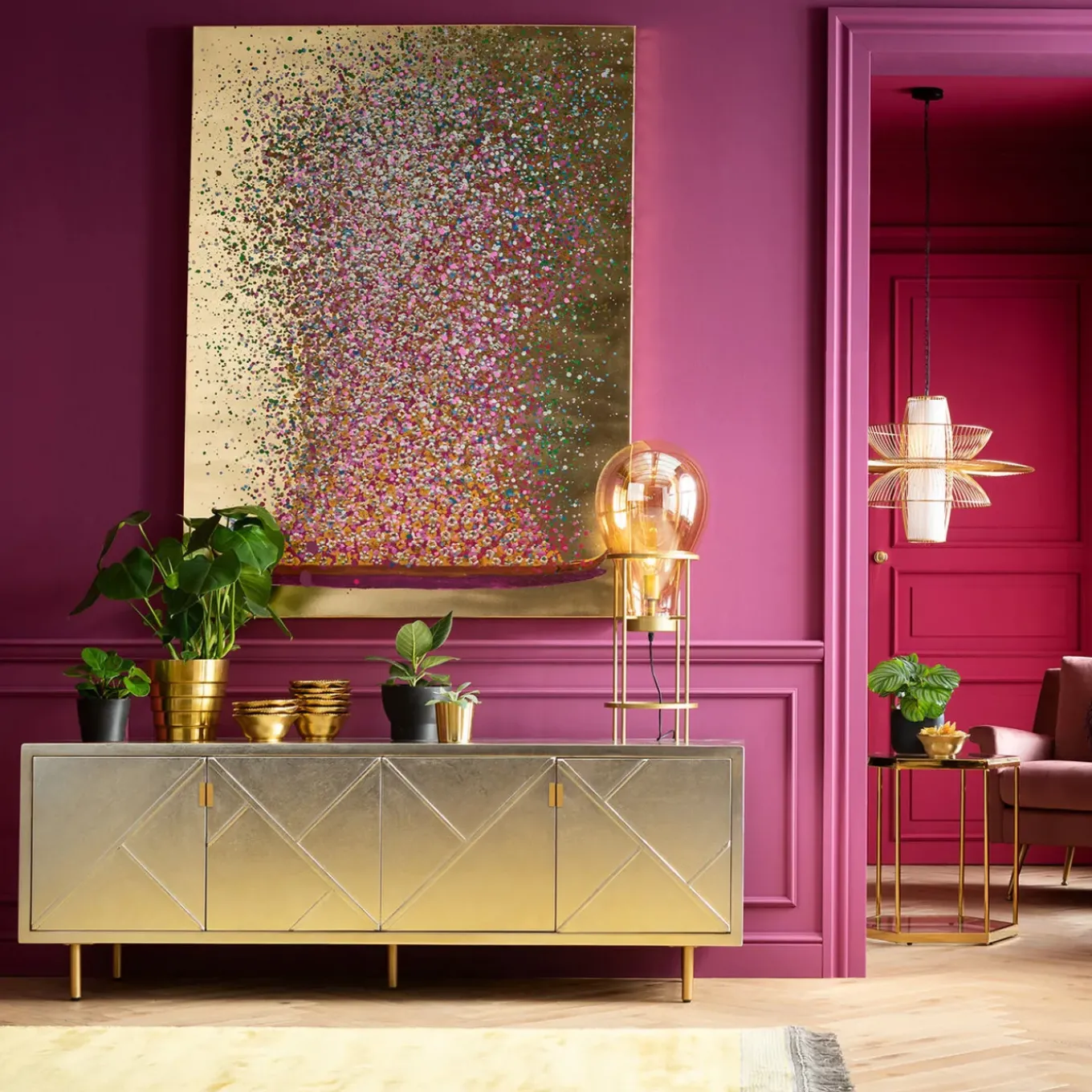 Buffet Venice Triangle 180X64Cm